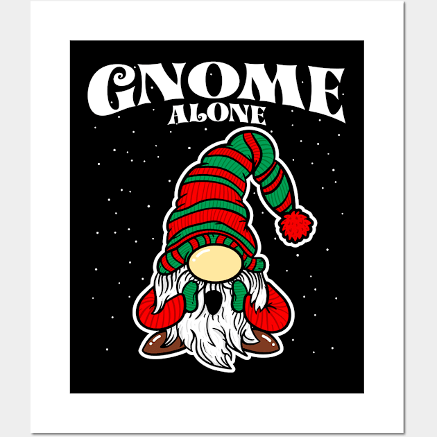 Gnome Alone Wall Art by formanwho